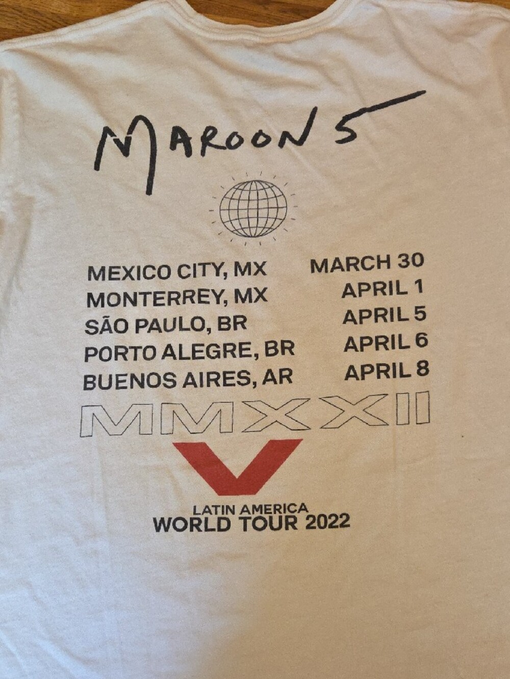 White Graphic Tee - Latin America 2022 - Picture 3 of 7